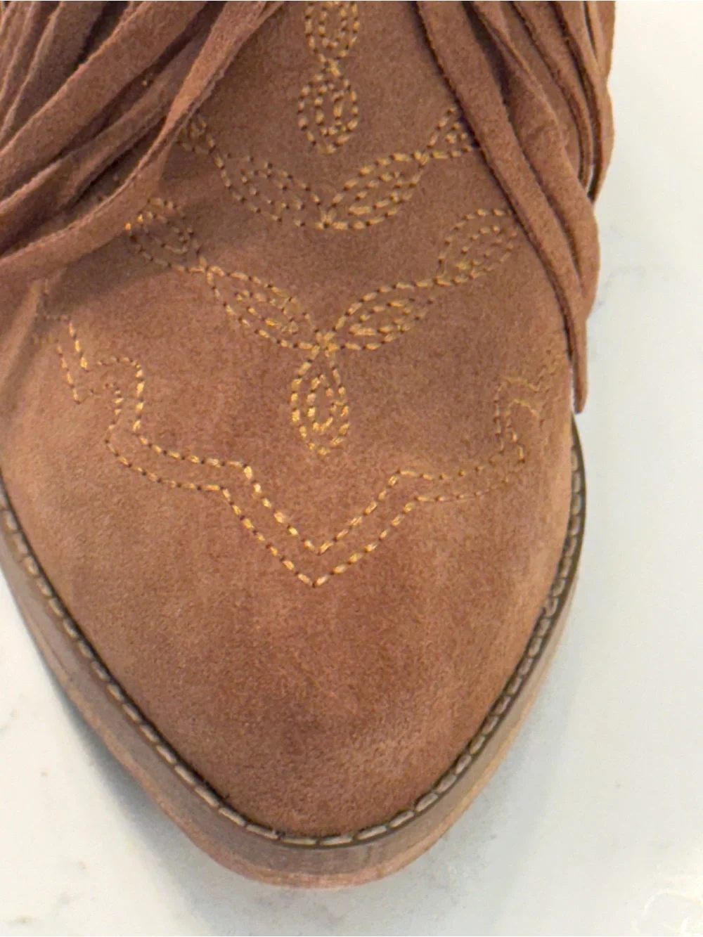 Fringed booties - Picture 5 of 9
